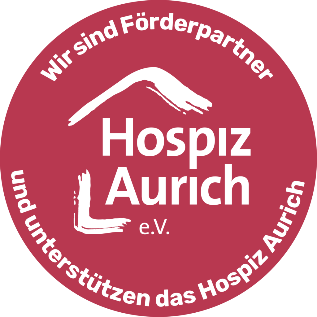 Button Förderpartner werden und den Verein Hospiz Aurich unterstützen.